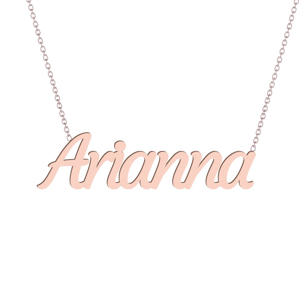 Gold Name Necklace - Arianna