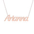 Gold Name Necklace - Arianna