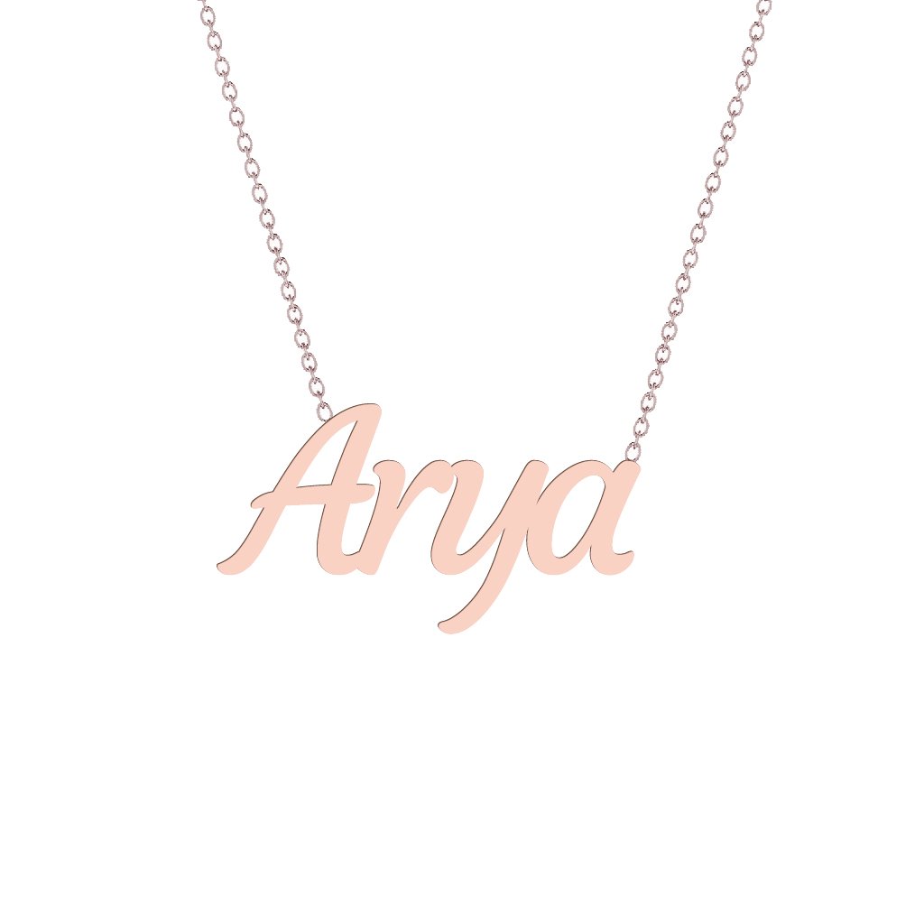 Gold Name Necklace - Arya