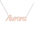Gold Name Necklace - Aurora