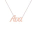 Gold Name Necklace - Ava