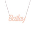 Gold Name Necklace - Bailey