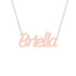 Gold Name Necklace - Briella