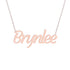 Gold Name Necklace - Brynlee
