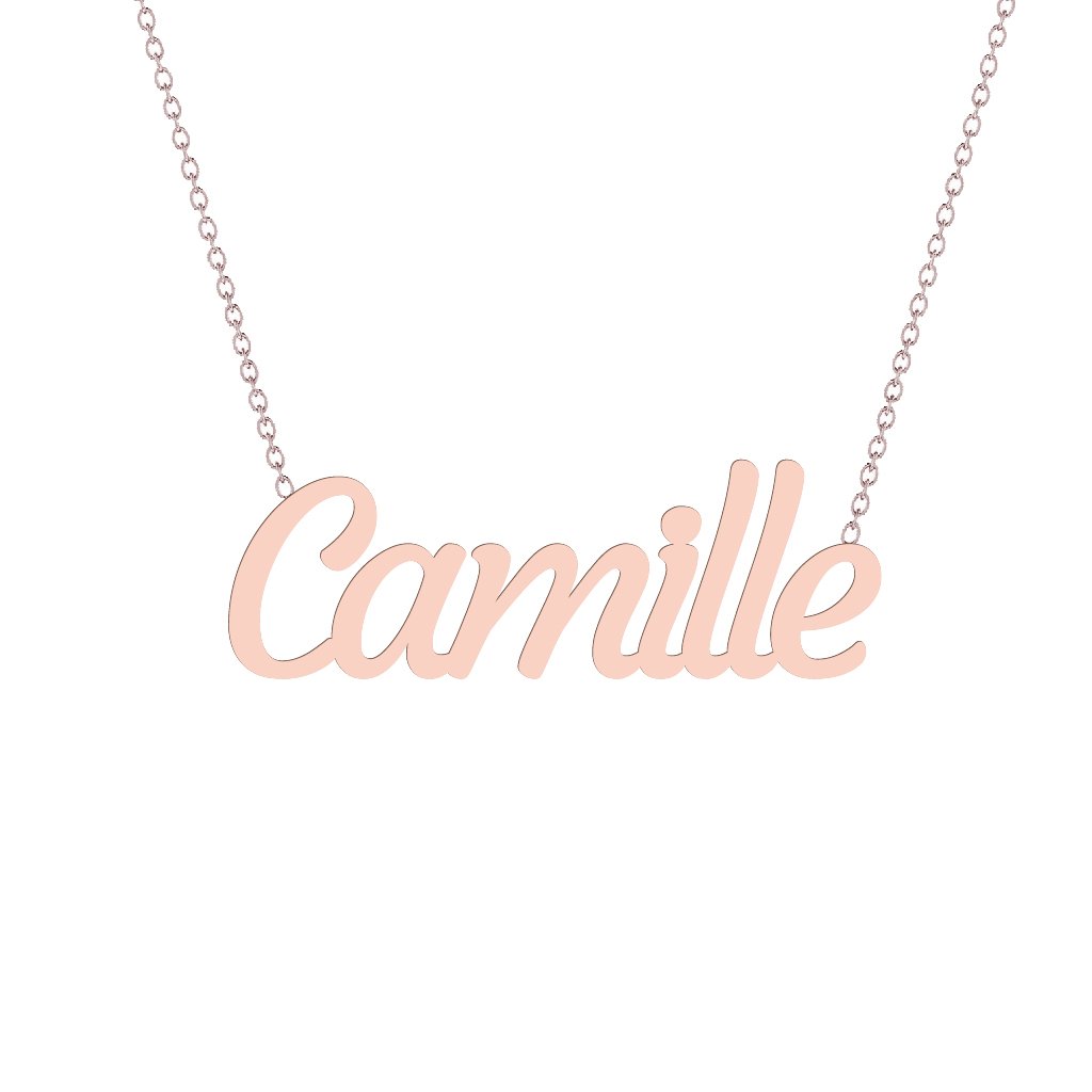 Gold Name Necklace - Camille