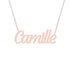 Gold Name Necklace - Camille
