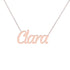 Gold Name Necklace - Clara