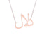 Gold Name Necklace - Dalal - دلال