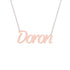 Gold Name Necklace - Doron