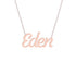 Gold Name Necklace - Eden