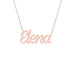 Gold Name Necklace - Elena