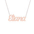 Gold Name Necklace - Eliana