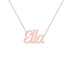 Gold Name Necklace - Ella