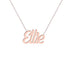 Gold Name Necklace - Ellie