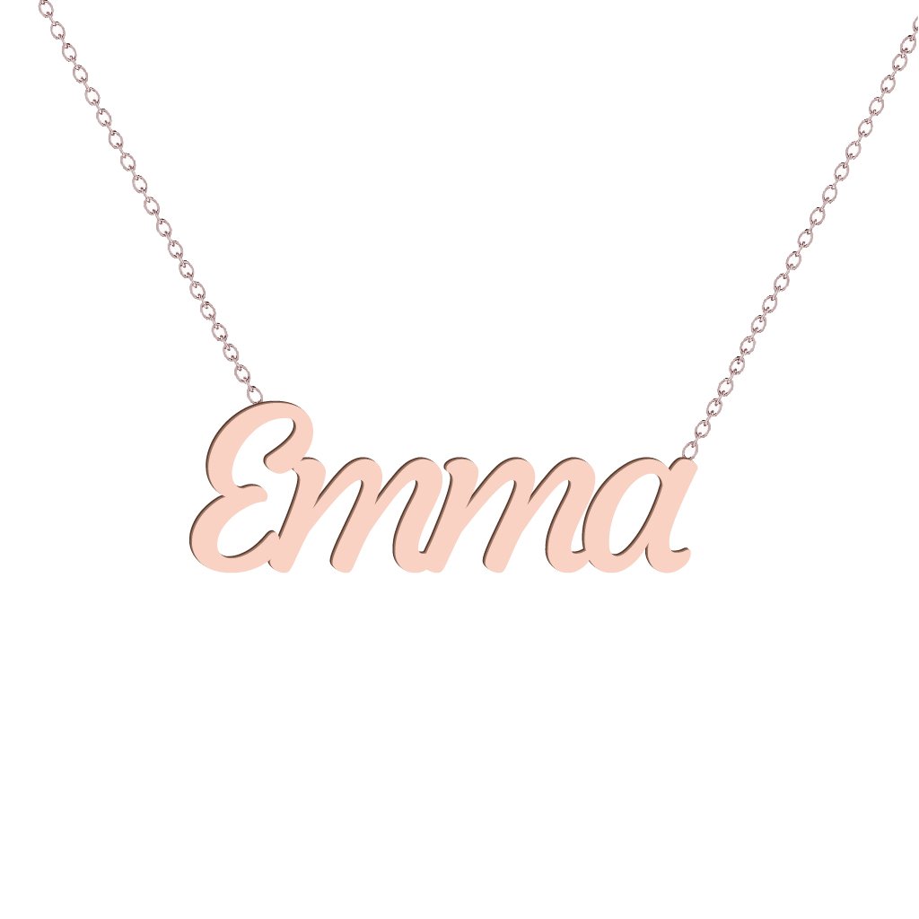 Gold Name Necklace - Emma