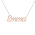 Gold Name Necklace - Emma