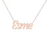 Gold Name Necklace - Esme