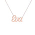 Gold Name Necklace - Eva