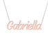 Gold Name Necklace - Gabriella