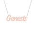 Gold Name Necklace - Genesis