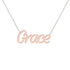 Gold Name Necklace - Grace