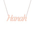 Gold Name Necklace - Hanah