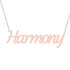 Gold Name Necklace - Harmony