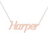 Gold Name Necklace - Harper