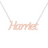 Gold Name Necklace - Harriet