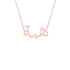 Gold Name Necklace - Hiba - هبة
