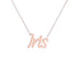 Gold Name Necklace - Iris