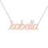 Gold Name Necklace - Isabella