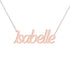Gold Name Necklace - Isabelle