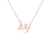Gold Name Necklace - Ivy