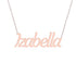 Gold Name Necklace - Izabella