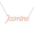 Gold Name Necklace - Jasmine