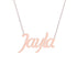 Gold Name Necklace - Jayla