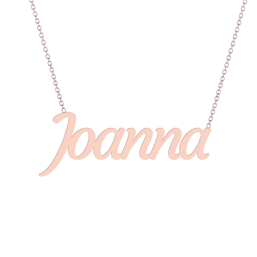 Gold Name Necklace - Joanna