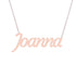 Gold Name Necklace - Joanna