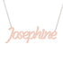 Gold Name Necklace - Josephine