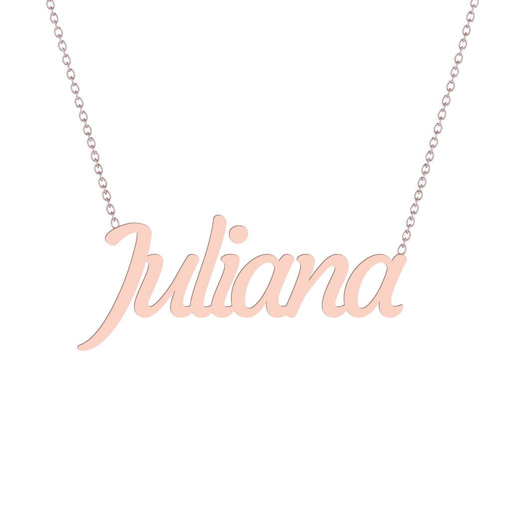 Gold Name Necklace - Juliana