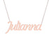 Gold Name Necklace - Julianna