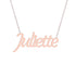 Gold Name Necklace - Juliette
