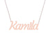 Gold Name Necklace - Kamila