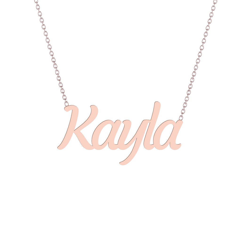 Gold Name Necklace - Kayla
