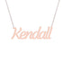 Gold Name Necklace - Kendall