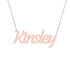 Gold Name Necklace - Kinsley