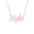 Gold Name Necklace - Kylie