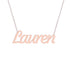 Gold Name Necklace - Lauren