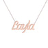 Gold Name Necklace - Layla